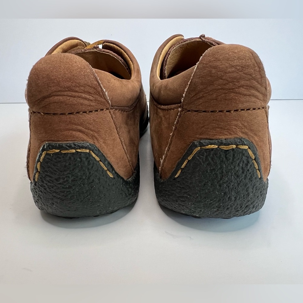 Born Women’s Sahara Leather Driving Oxford Lace Tan Nubuck Size 7.5 - Picture 9 of 15
